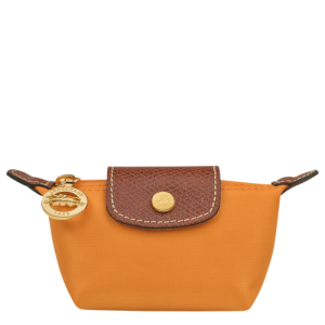 Longchamp Le Pliage Original Vászon, Recycled canvas Érme Pénztárca Női Narancssárga | 81925OFQZ