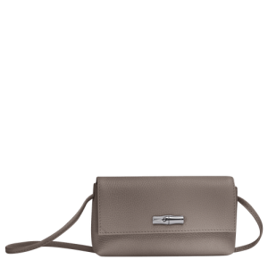 Longchamp Roseau Essential Bőr Pouches Női Szürke | 89210TNQR