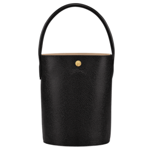 Longchamp épure Bőr Kézitáska Női Fekete | 62158VOAJ